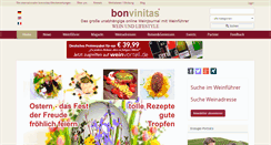 Desktop Screenshot of bonvinitas.com